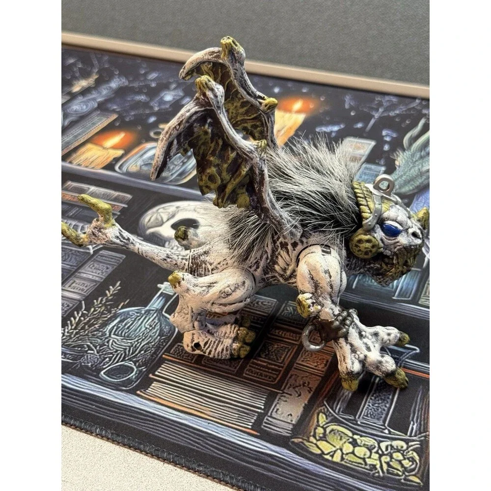 MEGA BLOKS VORGAN ICE FANG WHITE HAIRY DRAGON BEAST MONSTER FIGURE 5